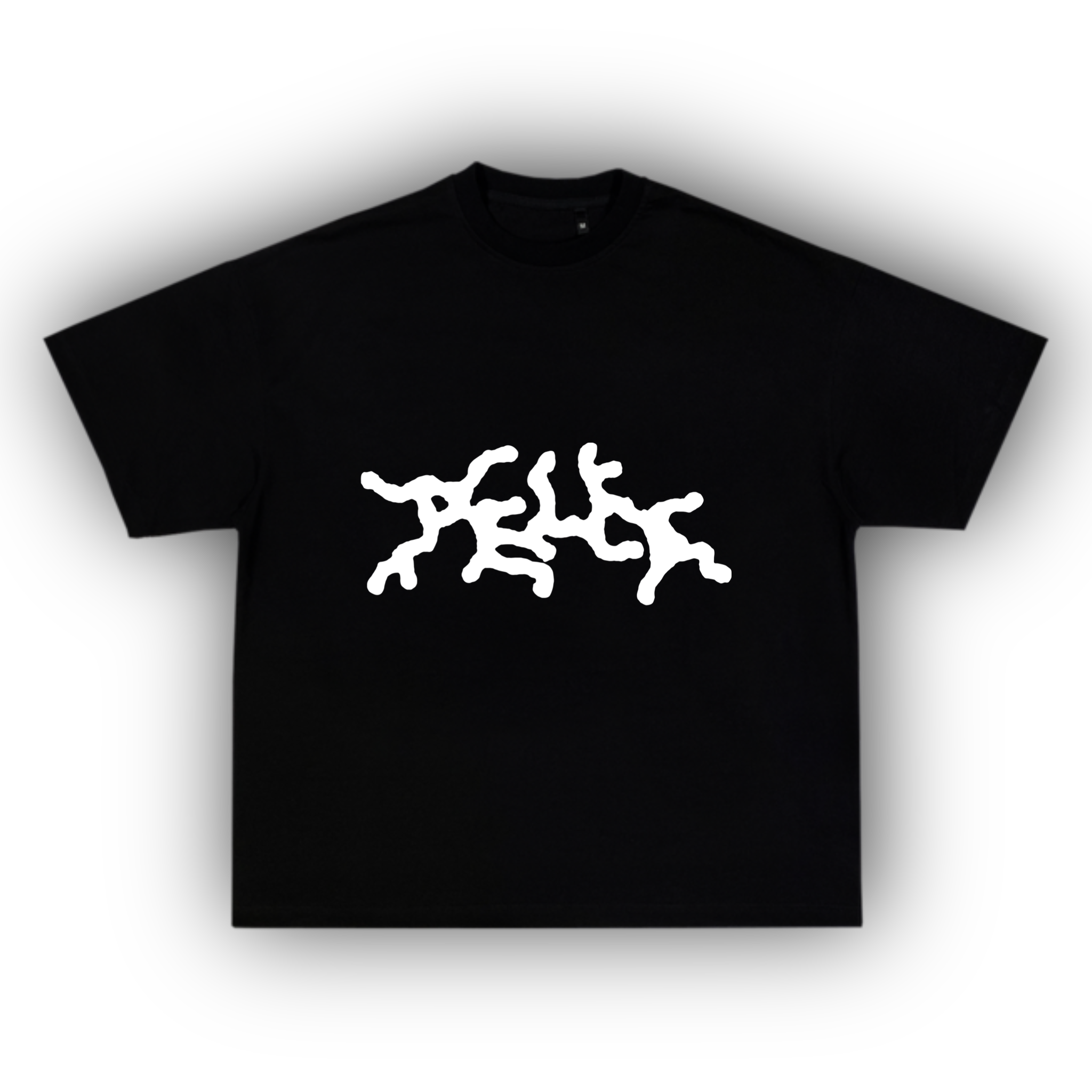 018 - Heavyweight Graphic tee in Black