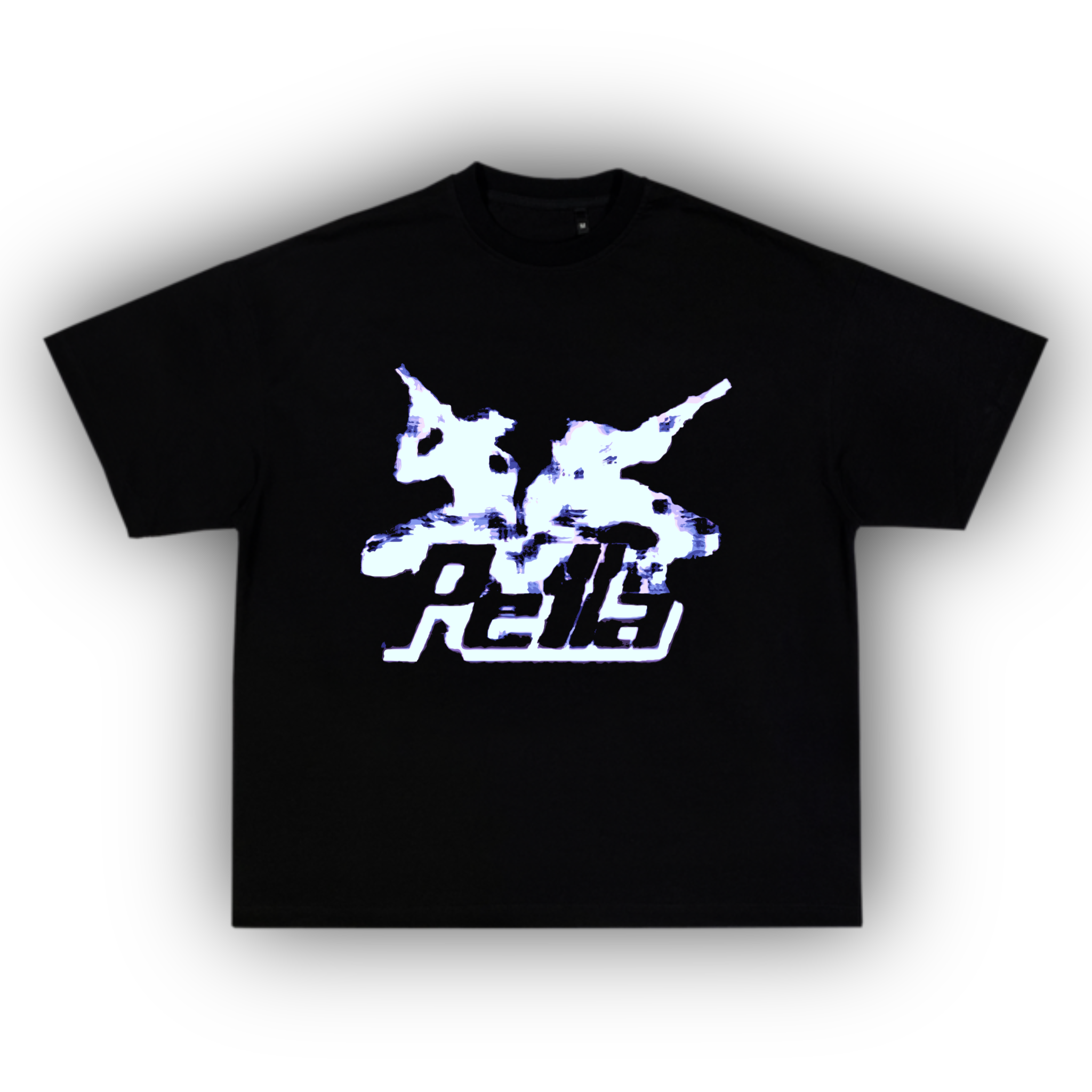 005 - Heavyweight Graphic tee in black