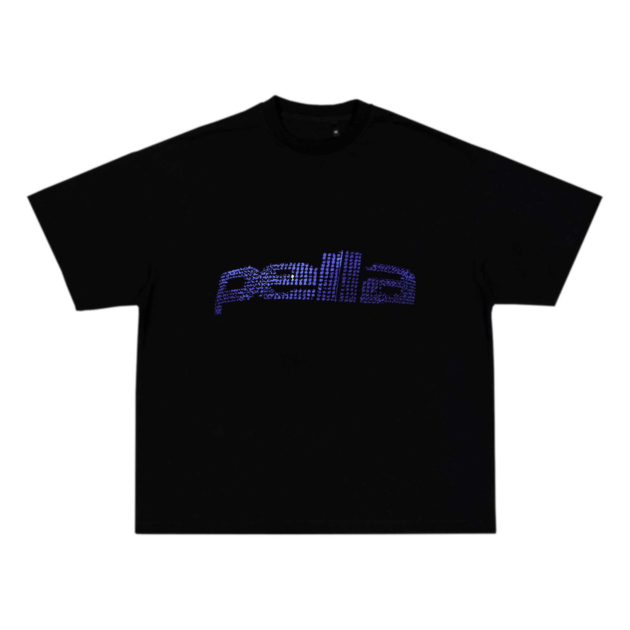 017 - Heavyweight Graphic tee in Black